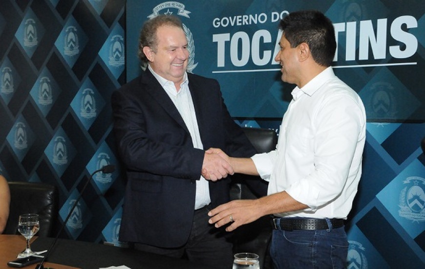 Wilson Charles foi empossado no Palácio Araguaia nesta tarde