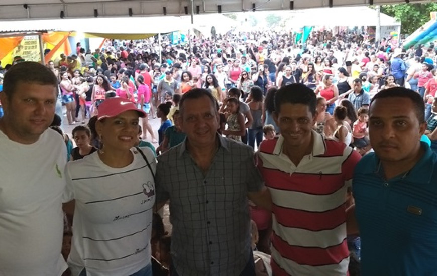 Deputado participa de evento em Silvanópolis
