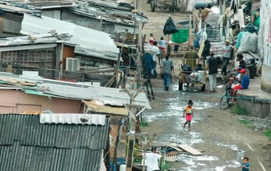 Miséria registrada em São Paulo
