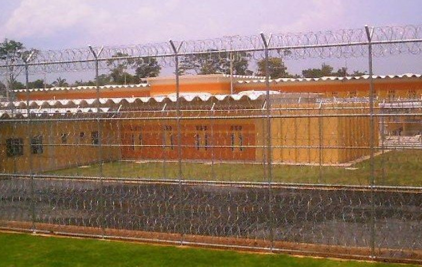 Presídio é de segurança máxima