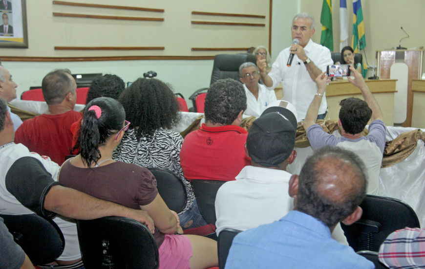 A roda de conversa em Dianópolis contou com a presença da militância petista 