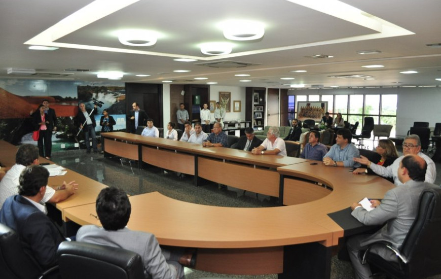 Reunião entre segmentos e governador