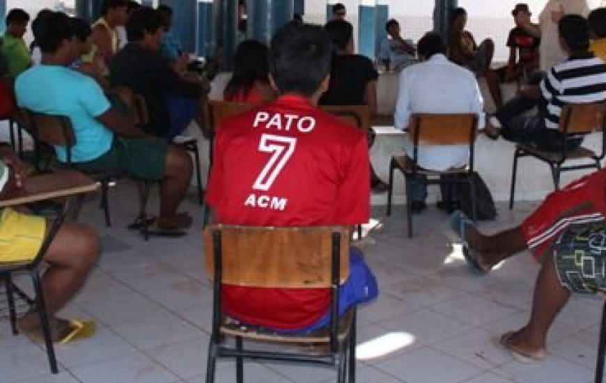 Reunião da aldeia Fontoura