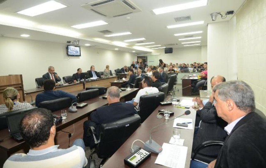 Uma audiência pública foi realizada na Assembleia