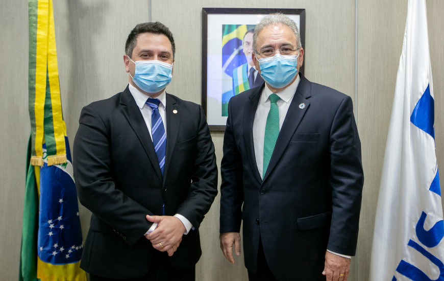 Tiago Dimas cobrou do do próprio ministro Queiroga uma melhor distribuição 