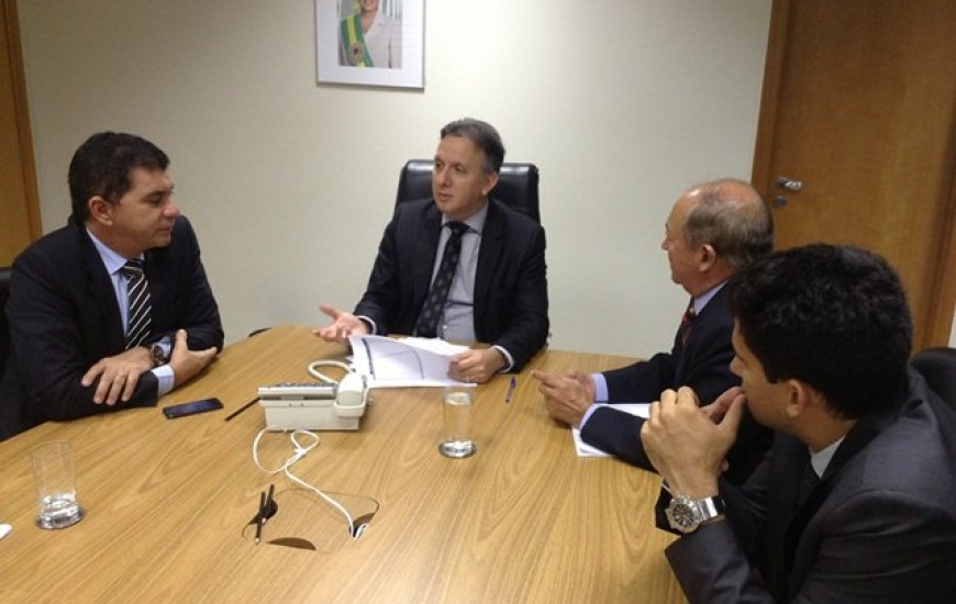 Reunião com ministro das Cidades