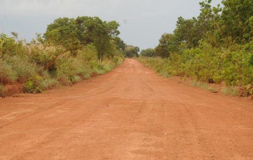 Trecho da TO-141 sem pavimentação