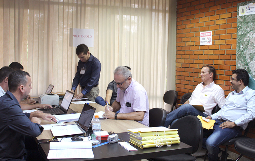 Entrega de propostas