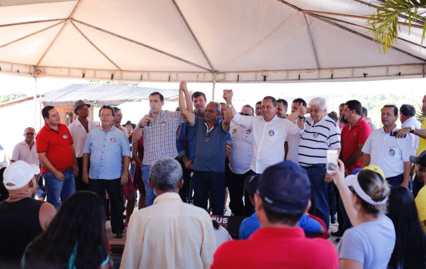 Vicentinho Alves recebe apoio de diferentes correntes políticas