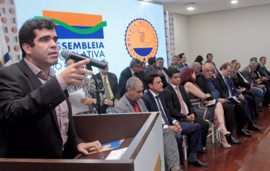 Ricardo Ayres na Assembleia Municipalista