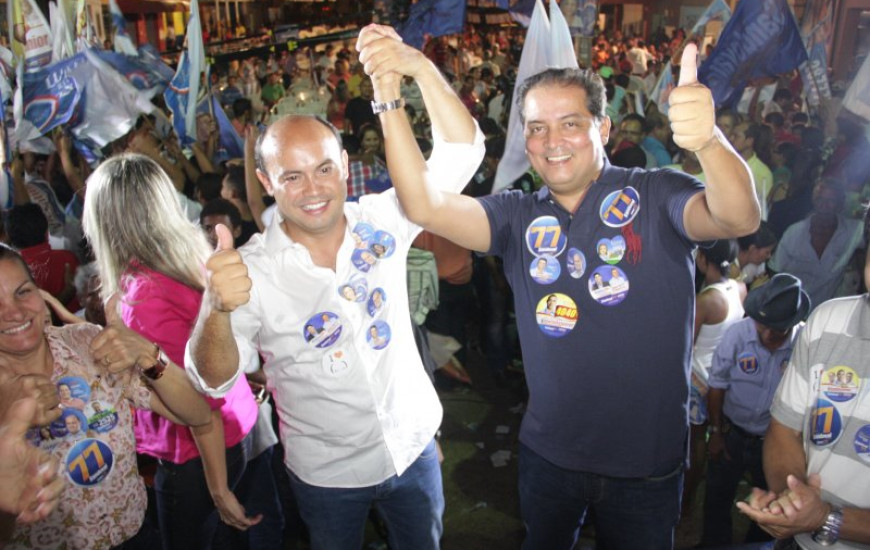 Sandoval e Gomes em Miracema