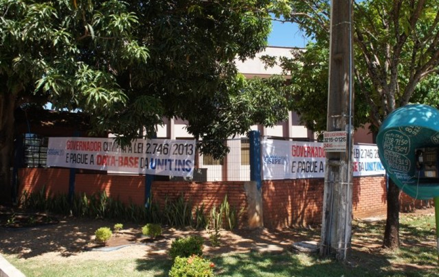 Faixas foram colocadas nesta 5ª