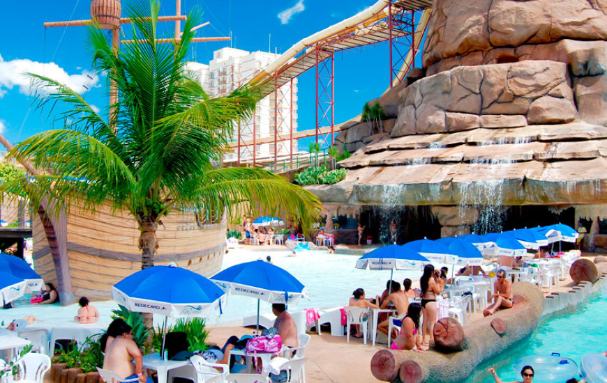 Caldas Novas, em Goiás é um dos roteiros