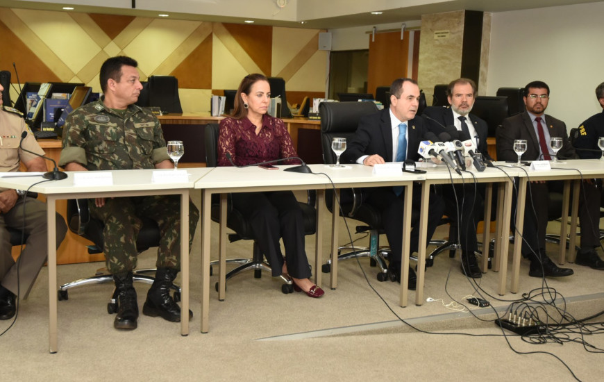 Coletiva à imprensa foi realizada no TRE Tocantins