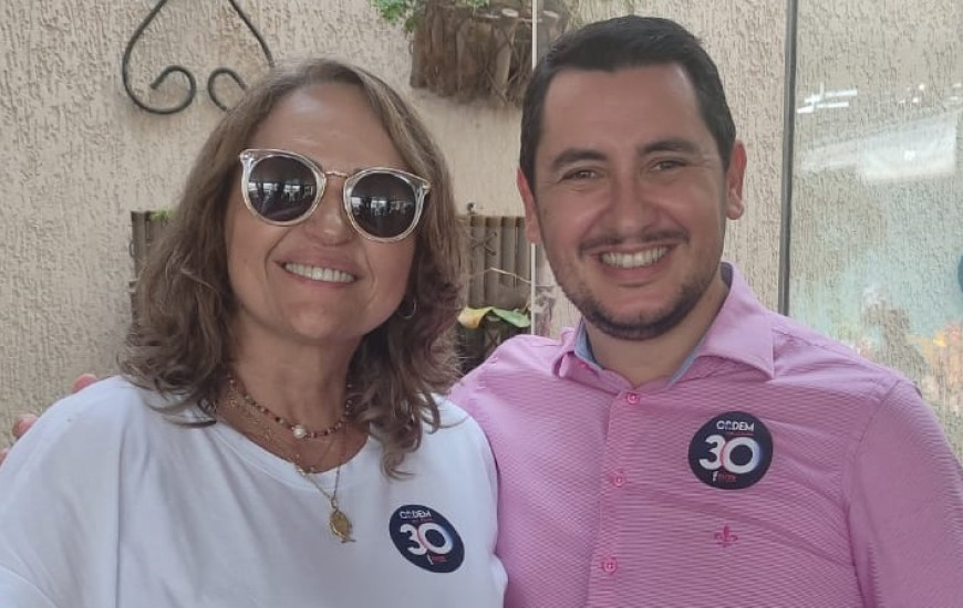 Ester Nogueira e Aahrão Moraes.