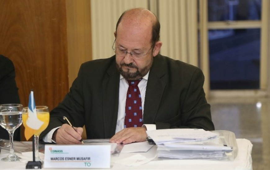 secretário de Saúde do Estado do Tocantins, Marcos Esner Musafir