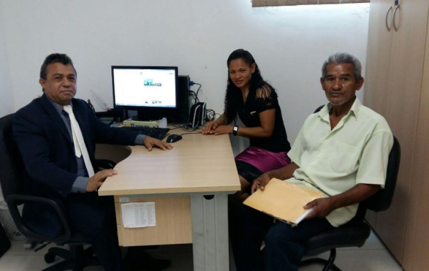 Idoso procurou ajuda na Defensoria Pública