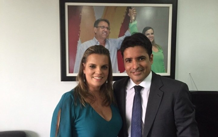 Cláudia Lelis: ocupando a vice-governadoria