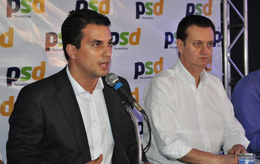 Irajá Abreu e Gilberto Kassab