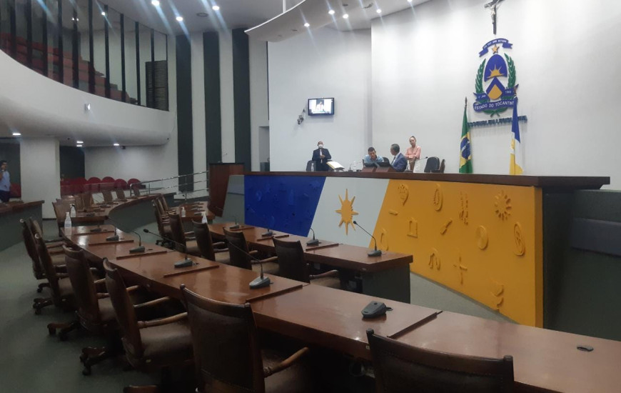 Sessão da Assembleia Legislativa da tarde desta terça-feira, 23.