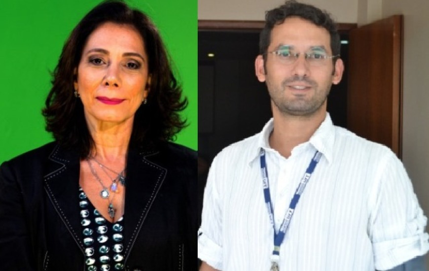 Professores Marluce Zacariotti e Marcelo Leineker disputam eleição