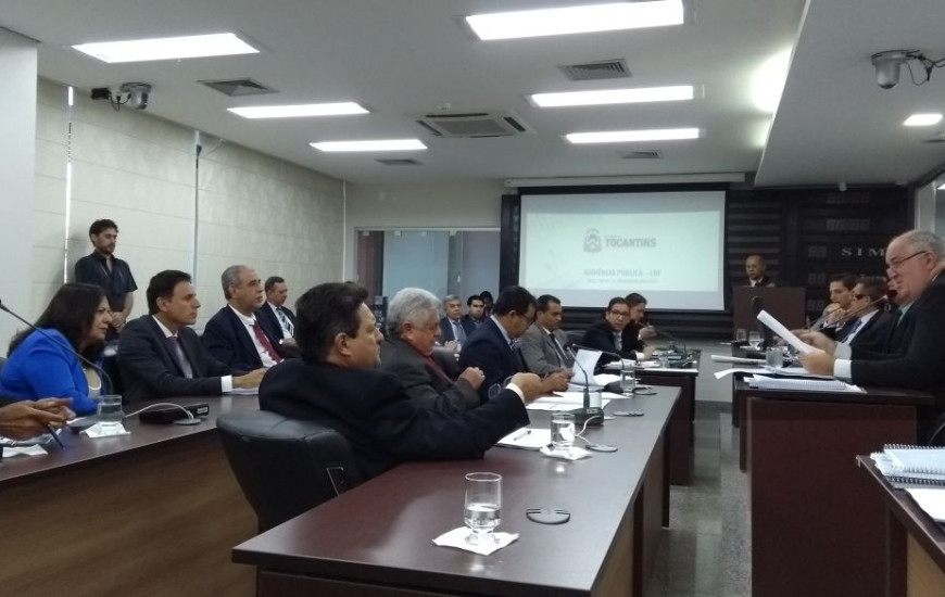 Audiência Pública na Assembleia Legislativa do Tocantins