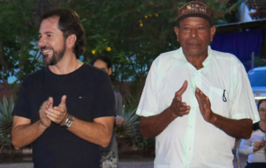 Prefeito Onassys Costa (PSD) e vice-prefeito Domingos Gama (PSD)