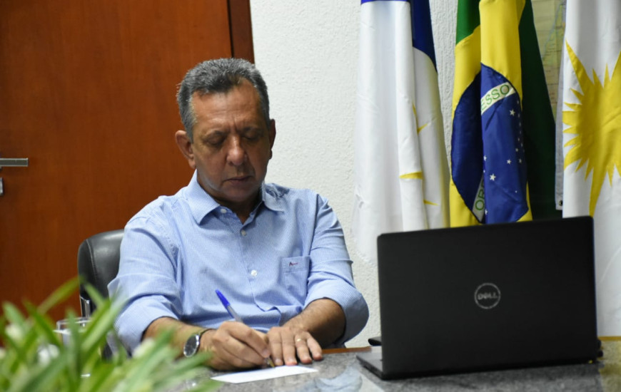 Reunião virtual ocorreu na manhã desta segunda-feira, 31