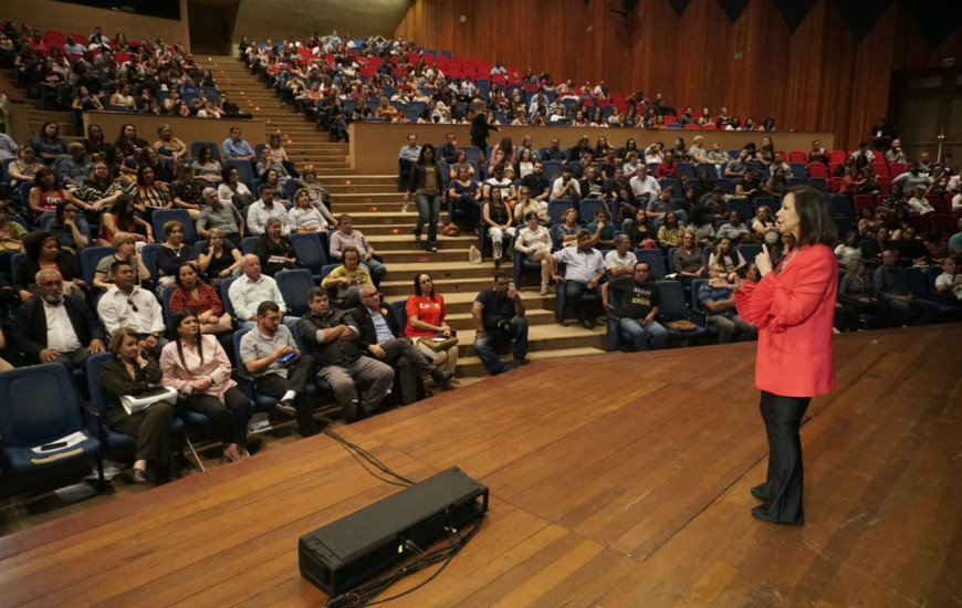 Palestra realizada em Campo Grande. 