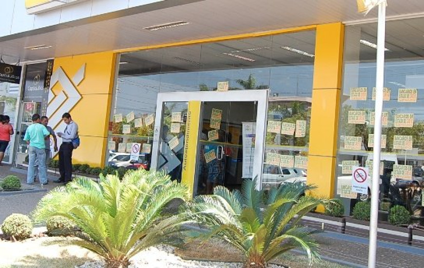 Bancarios estão em greve