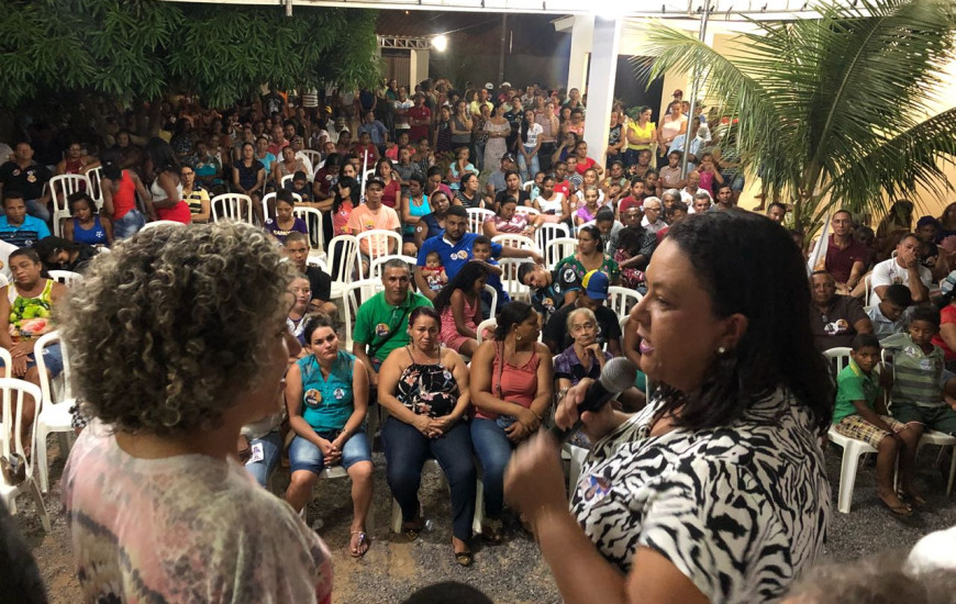 Candidata percorreu 1.880 km e passou por 14 municípios do sudeste tocantinense