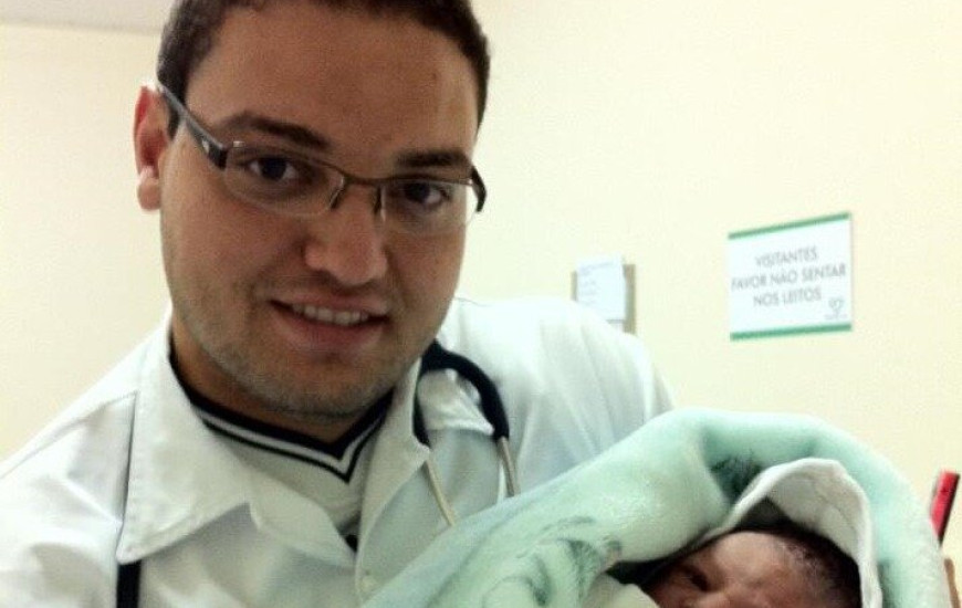 Vítima da Covid-19, médico Caio Martins Guedes, de 33 anos.