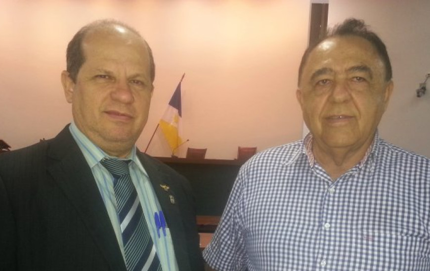 Deputado junto com prefeito de Taguatinga