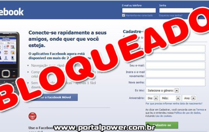Facebook se recusou a tirar do ar um perfil falso