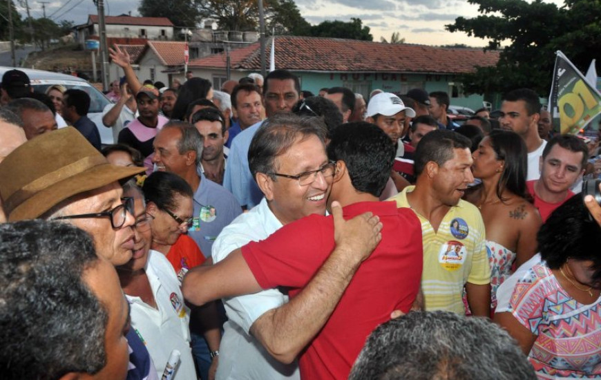 Marcelo Miranda em Arraias