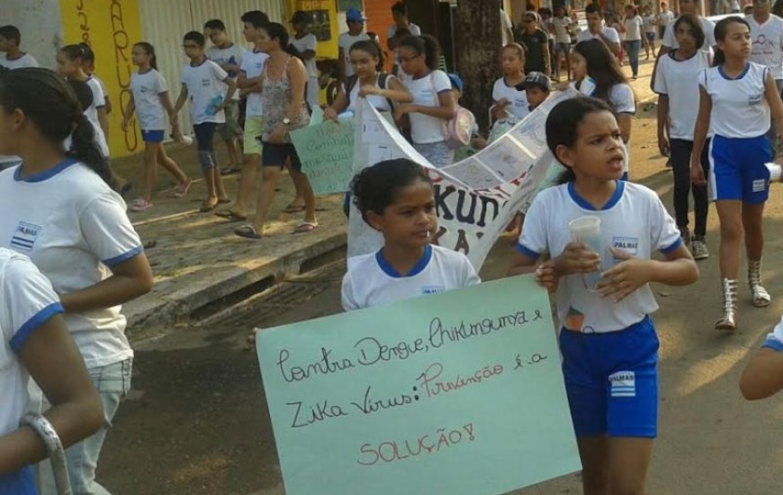 Ação é realizada em Taquaruçu
