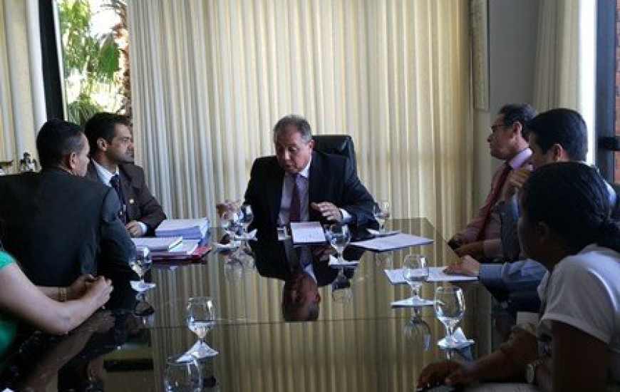 Reunião do Sojusto com presidente do TJ