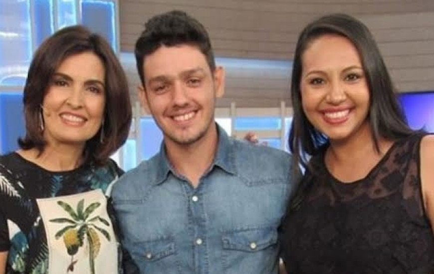 Casal participou do programa de Fátima Bernardes