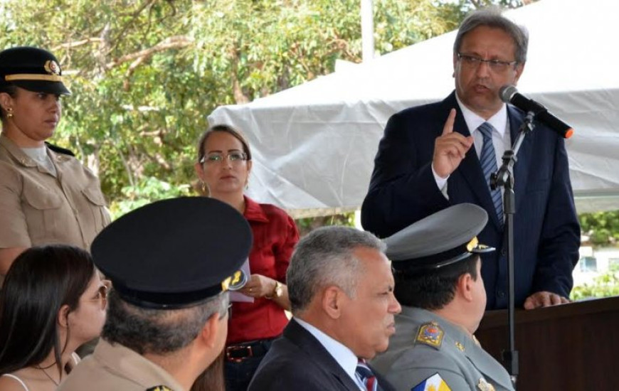 Miranda participou do evento de troca de comando