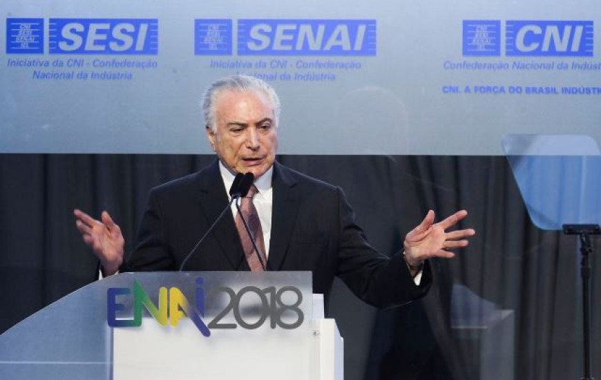 Michel Temer abre o 11º Encontro Nacional da Indústria