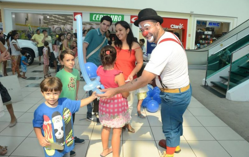 Ações são realizadas em shopping da Capital