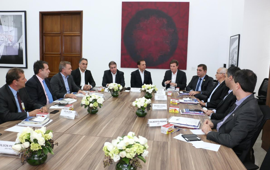 Reunião foi realizada nesta terça-feira, em São Paulo
