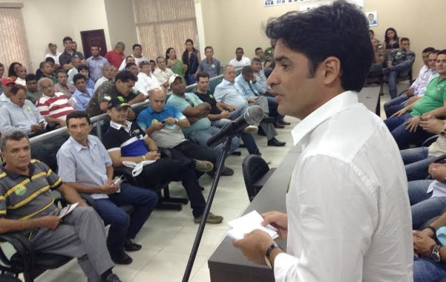 Lelis visitou o município no sábado