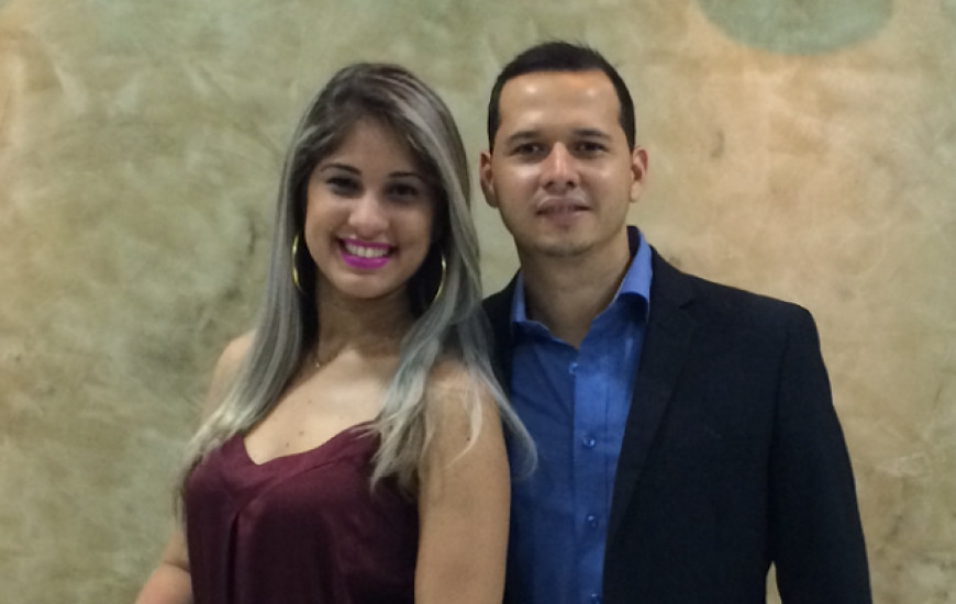 Samira Carvalho e Rafael Madureira