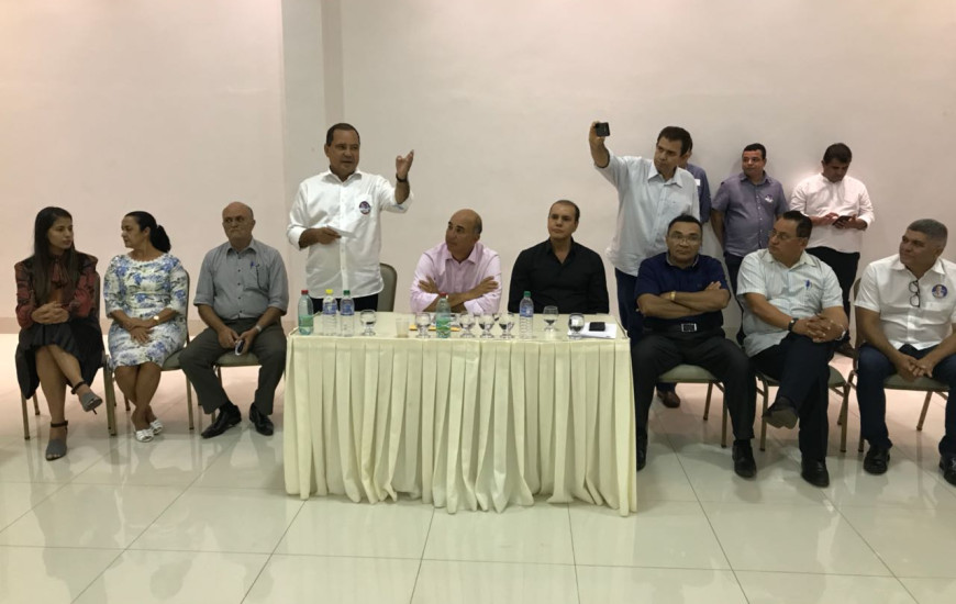 Vicentinho se reuniu com lideres evangélicos na manhã desta sexta-feira