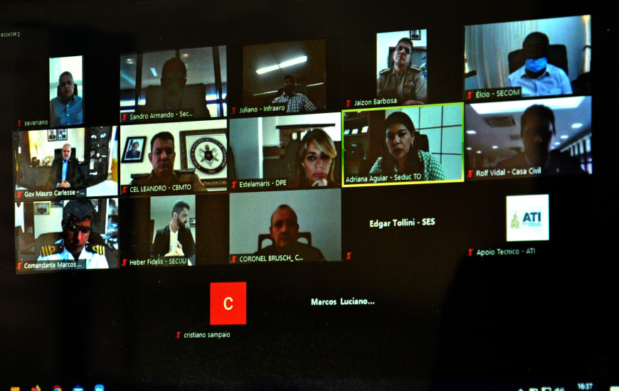 Reunião entre governador e Comitê de Crise ocorreu na tarde desta segunda, 28.