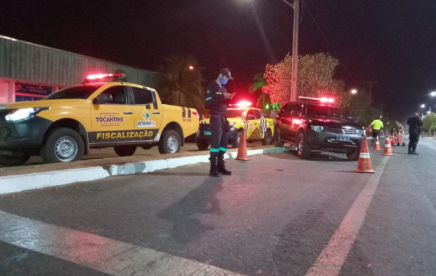 Ação realizada em Palmas.