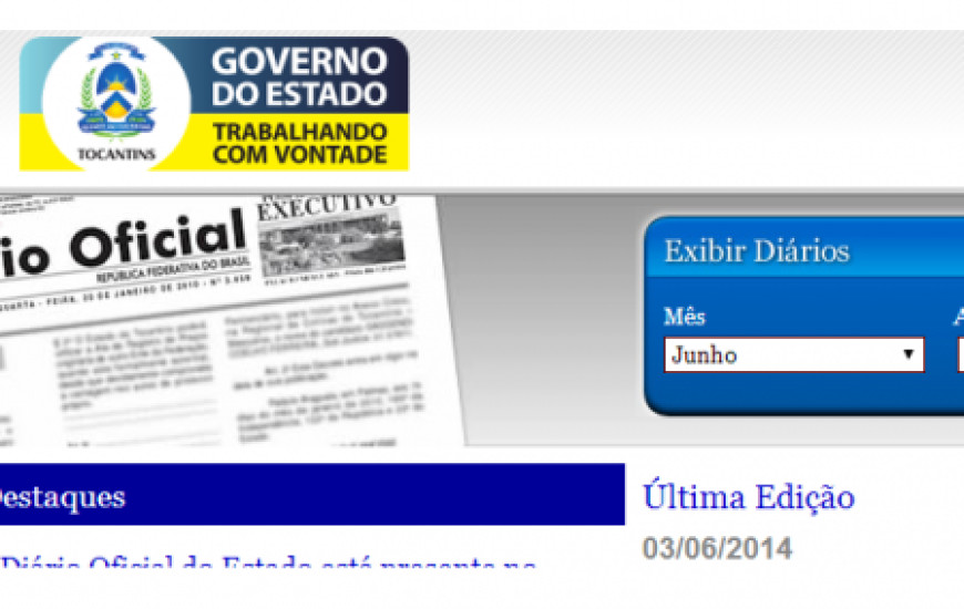 Diário de 2ª traz mais de mil novas nomeações