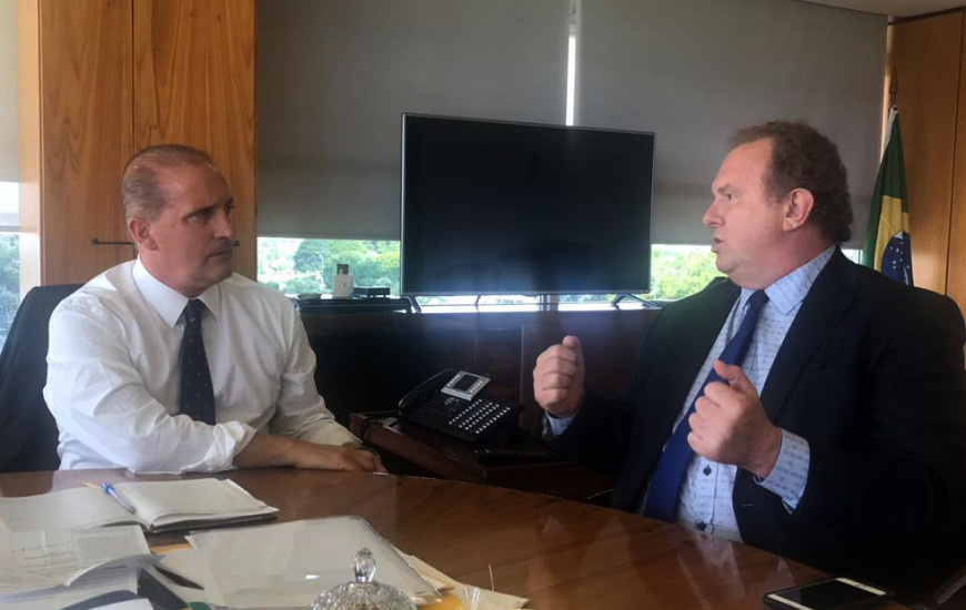 Governador teve encontro com ministro nessa quinta