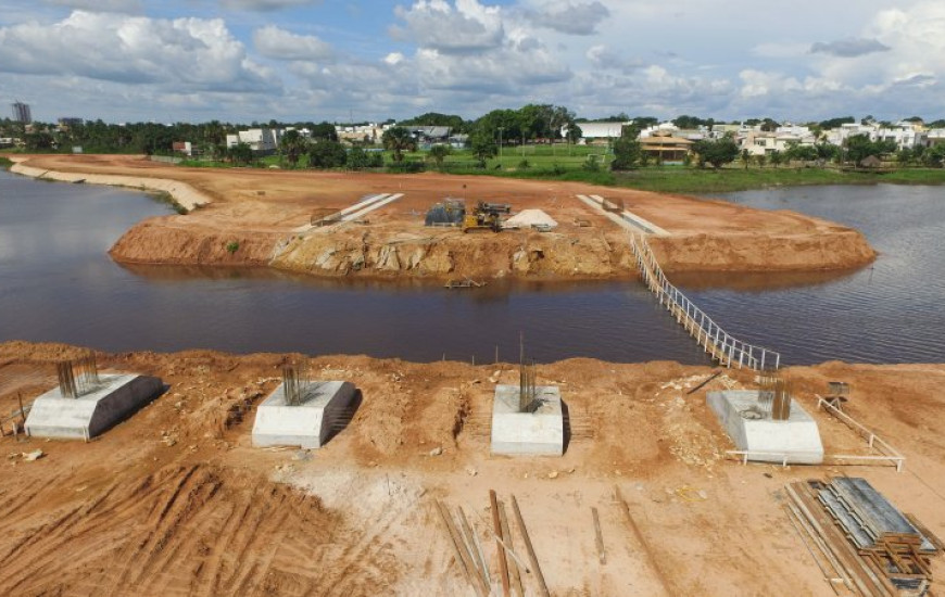 Obras da Via Lago já estão em execução